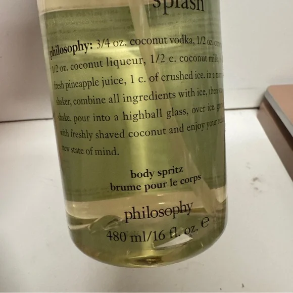 Philosophy Coconut Splash Body Spritz 16 OZ - Picture 2 of 2